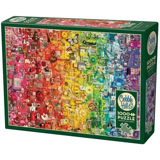 Cobble Hill Farbiger Regenbogen 1000 Teile