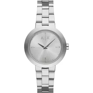 Giorgio Armani Armani Exchange Damenuhr Edelstahl silber Damen