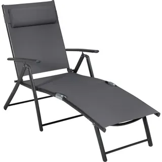 Merxx Gartenliege 64 x 87 x 140 cm Grau