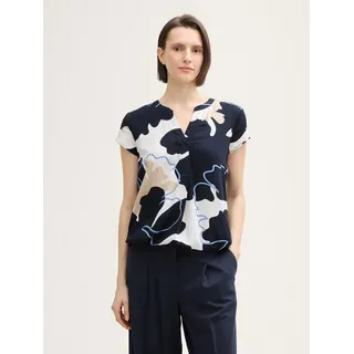 Tom Tailor 1045238 Kurzarm-bluse - Big Floral Design - 38