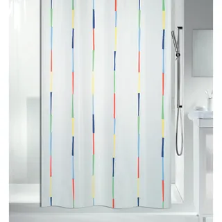 Spirella Duschvorhang Dario 180 x 200 cm bunt