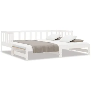 vidaXL Tagesbett 90 x 200 cm Weiß