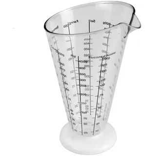 Metaltex Messbecher 0,5 l - 550 cl Transparent Rund Kunststoff