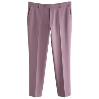 Next Anzughose Slim Fit Anzughose mit Struktur (1-tlg) lila 34