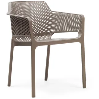 Nardi Net Stapelsessel 60,5 x 58,5 x 80 cm tortora