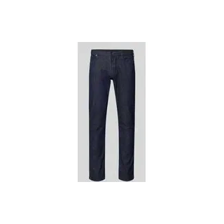 Jeans mit Eingrifftaschen, Blau, 36/32