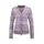 Strickjacke Kurzgröße Langarm Jacke mit Muster Bunt 21