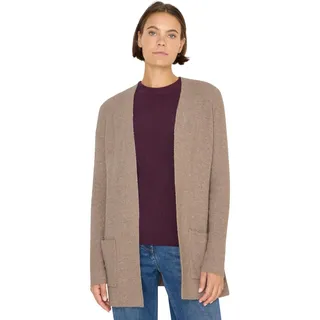 Cecil Offener Struktur-Cardigan Braun L