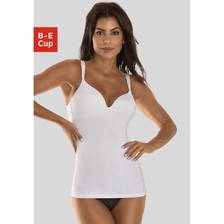 Schalen-BH-Hemd NUANCE Gr. 85, Cup E, weiß Damen BHs BH-Hemden mit integrierten Schalen