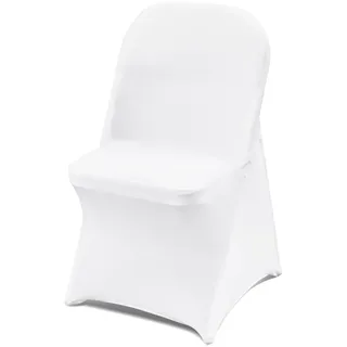 Vevor Stuhlhussen Elastisch Weiß 12er Set