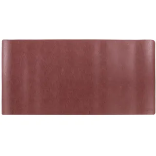 IDENA Schreibtischunterlage 11382 80 x 40cm Weinrot/Altrosa