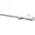 Vorhangstange Set Metall 1-läufig Ø 19 mm 190 cm Weiß