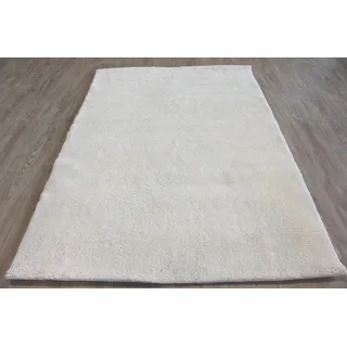 Berberteppich aus Marokko Original Berber 1 wollweiss S (ca. 45.000 Florfäden/m2), (200 x 300 cm)