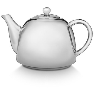 vtwonen Teekanne Porzellan 1800ml Halsschmerzen Silber