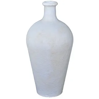 JVmoebel Dekovase XXL Deko Vase Blumen Design Boden Topf Antik Stil Raum Vasen 92cm, Made in Europa weiß