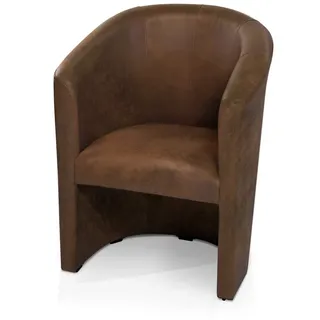 Möbel-Eins Cocktailsessel ABIZA Kunstfaser 0 x 0 x 0 cm Braun