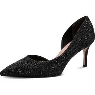 TAMARIS Pumps Textil Schwarz 37