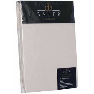 Curt Bauer Jersey-Spannbetttuch - 180x200cm - 200x220cm leinen