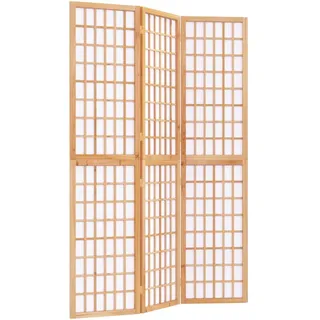 vidaXL 3-tlg. Paravent Japanischer Stil Faltbar 120x170 cm