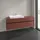 Waschbeckenunterschrank 4 Auszüge x x Wine Red