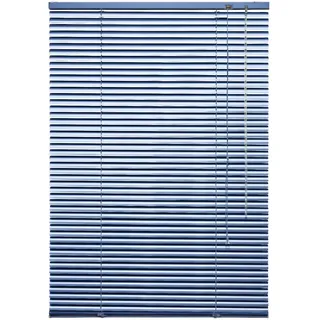 Klemmfix Alu Jalousie ohne Bohren - viele Größen und Farben - Aluminium Lamellen - Klemmträger Montage Fenster Tür - Rollo Faltrollo Sonnenschutz Jalousette (Größe 110 x 160 cm, Farbe Sky)