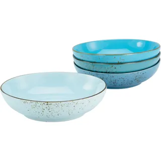 CreaTable Nature Collection Poke Bowl Blau 4-tlg.