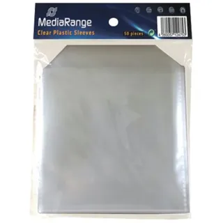 MediaRange CD-Rohling 100 (2x50) MediaRange CD DVD Sleeve Hüllen Folienhüllen