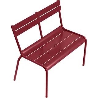 Fermob LUXEMBOURG KID Bank aus Aluminium 58,5x32x55 cm - Chili