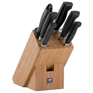 Zwilling Vier Sterne Messerblockset 7-tlg. Bambus Natur 35068-003-0