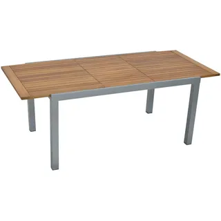 Merxx Tilos Gartentisch 150-200 x 90 x 75 cm braun/grau
