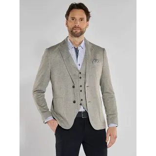 engbers Herren Freizeit-Sakko regular Beige gemustert - 54