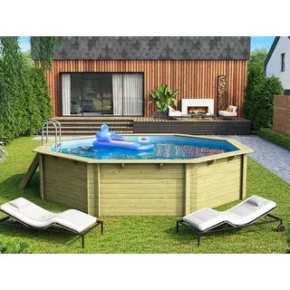 Karibu Schwimmbecken KARIBU Holzpool