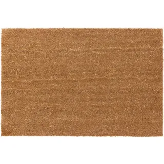 Shopaja Fußmatte Kokos Premium Natur bis 200 cm Länge 17 mm oder 20 mm Höhe hochwertige Kokosfaser Farbe Natur 20 mm, 40 cm x 60 cm