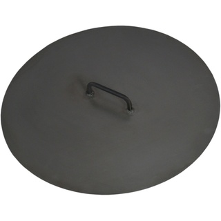 CookKing Deckel, für Feuerschalen, Stahl, Ø 60,5 cm schwarz