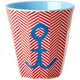 Rice Trinkbecher Melaminbecher aus 100% Melamin Anker Anchor Print Medium