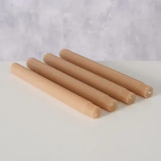 Boltze Stabkerze Classic 26 cm beige