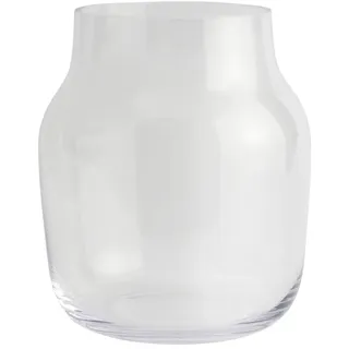 Muuto - Silent Vase, Ø 20 cm, klar