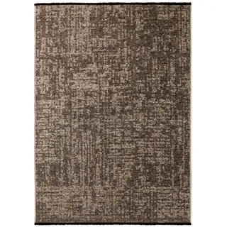 Carpetsale24 Baumwolle Teppich Läufer Beige 80x150 cm  Waschbar Vintage Kelim Kurzflor Rutschfest & Weich Einfarbig Meliert Für Küche Schlafzimmer