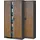 Jan C001 185 x 90 x 40 cm Anthrazit/Holzoptik