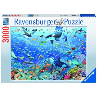 Ravensburger Puzzle 17444 Bunter Unterwasserspaß - 3000 Teile Puzzle Für Erwachsene Und Kinder Ab 14 Jahren