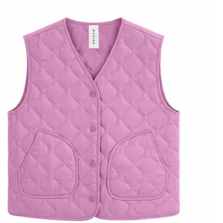 Mazine Damen Basic Light Padded Weste (Größe L, rosa)