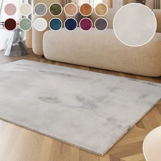 Esprit Alice Fellteppich 60 x 90 cm Beige/Grau