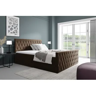 Fun Möbel Asher Premium 200 x 220 cm Braun