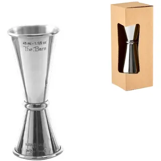 The bars Cocktail-Messbecher Edelstahl ml15/45 Made in Italy Bar Werkzeug