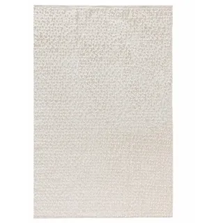 benuta pure Lana Wollteppich 80 x 150 cm Weiß