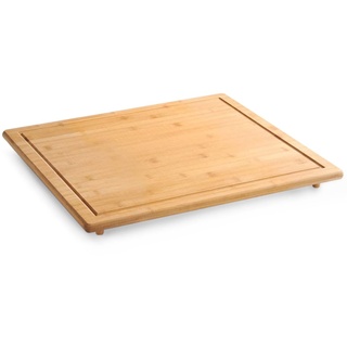 KESPER 58599-13 Schneide- und Abdeckplatte aus Bambus/Herdabdeckplatte/Holzschneidbrett/Schneidbrett