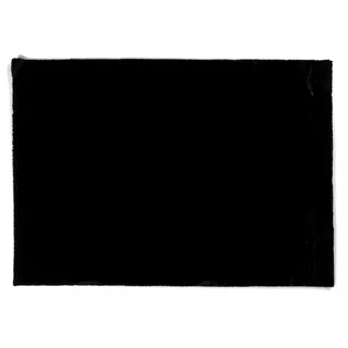 Teppich PLUSH schwarz (BL 140x180 cm) - BL 140x180 cm