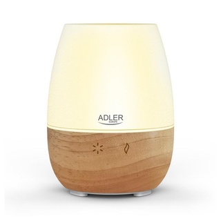 Adler Diffuser AD 7967, 3in1 Ultraschall Aroma Diffuser, für Ätherische Öle, USB, 7 Farben weiß
