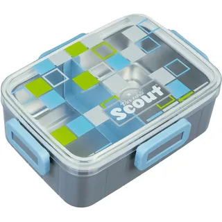 Scout Squares Brotzeitdose transparent/grün
