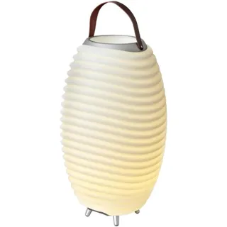 Kooduu Lautsprecherlampe Synergy 65 2.0 (10 h), Bluetooth Lautsprecher, Weiss